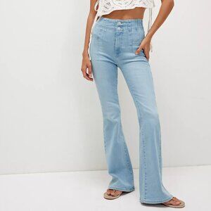 Free People We The Free Jayde Light Blue Denim Jeans size 31